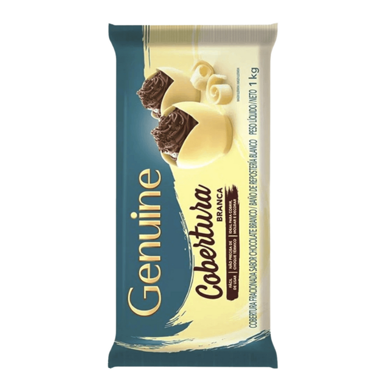 Cobertura Genuine Barra Branco 1kg CARGILL