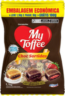 BALA MY TOFFEE 1100G CHOCOLATE SORTIDO
