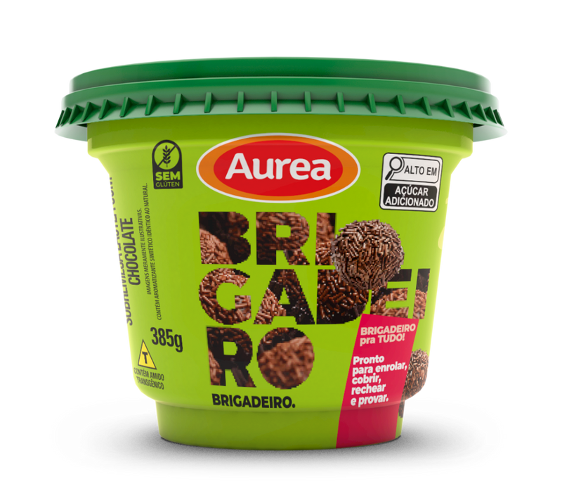 Brigadeiro 385g Aurea