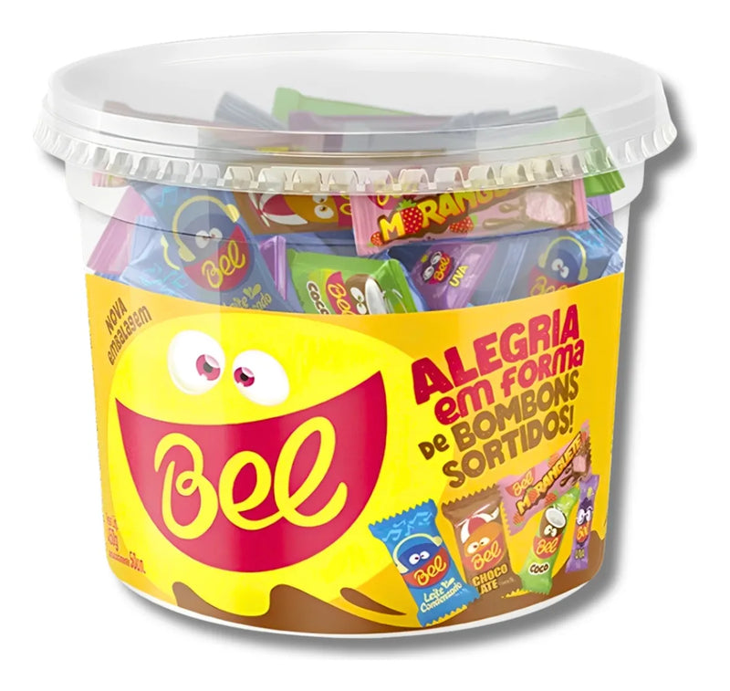 Bombons Sortidos Pote 450g Bel