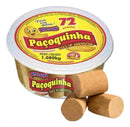 Paçoca Rolha Desembrulhada Com 72 Unidades 1,080kg Amendupã