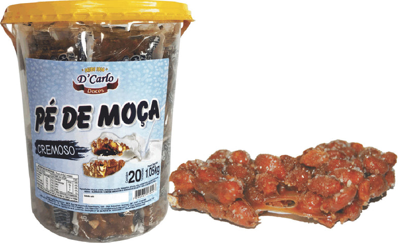 D'CARLO PÉ DE MOCA CREMOSO 20 UNIDADES