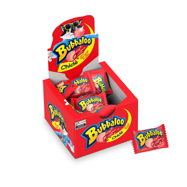 Chiclete Bubbaloo 5g - Caixa com 60 unidades